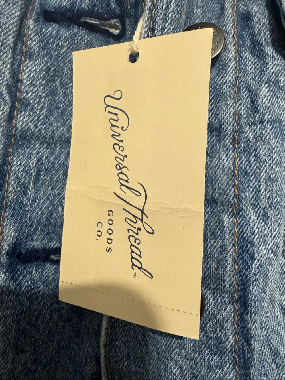 Universal Thread Cream Sherpa Lined Jacket - Picture 3 of 6